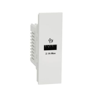Ổ sạc USB type A 2.1A size S Schneider M3T_USB_WE