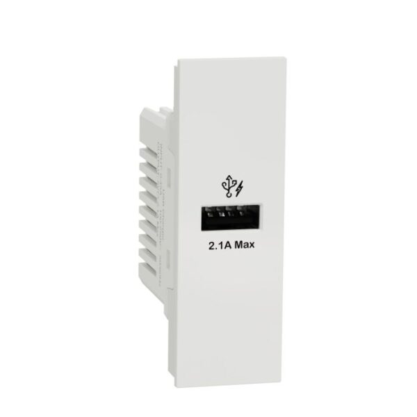 Ổ sạc USB type A 2.1A size S Schneider M3T_USB_WE
