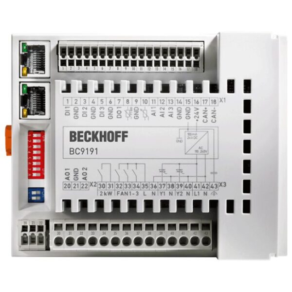 Bộ điều khiển tự động tòa nhà TwinCAT Beckhoff BC9191