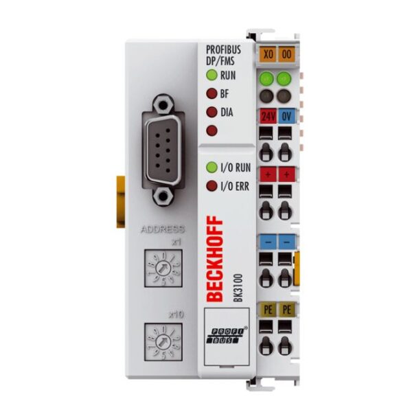 Bộ kết nối PROFIBUS DP/FMS Bus Coupler Beckhoff BK3100
