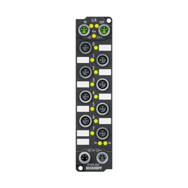 EtherCAT Box 8 kênh digital input 24VDC Beckhoff EP1008-0001