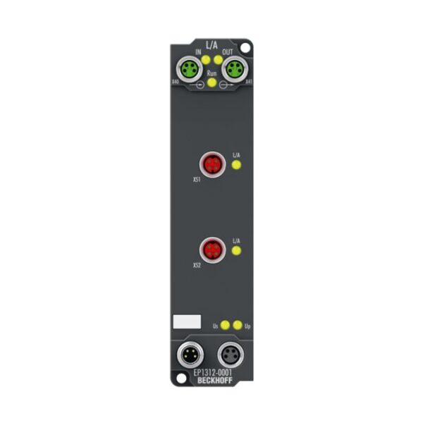 EtherCAT Box 2 cổng EtherCAT P M8 Beckhoff EP1312-0001