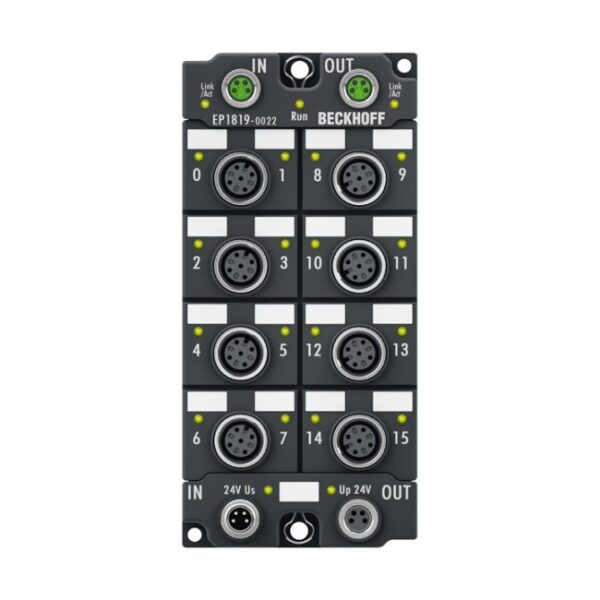EtherCAT Box 16 kênh digital input 24VDC Beckhoff EP1819-0022