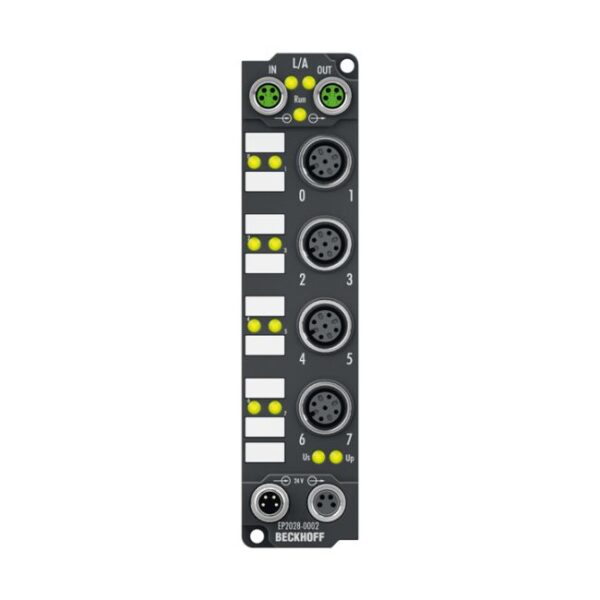 EtherCAT Box 8 kênh digital output 24VDC Beckhoff EP2028-0002