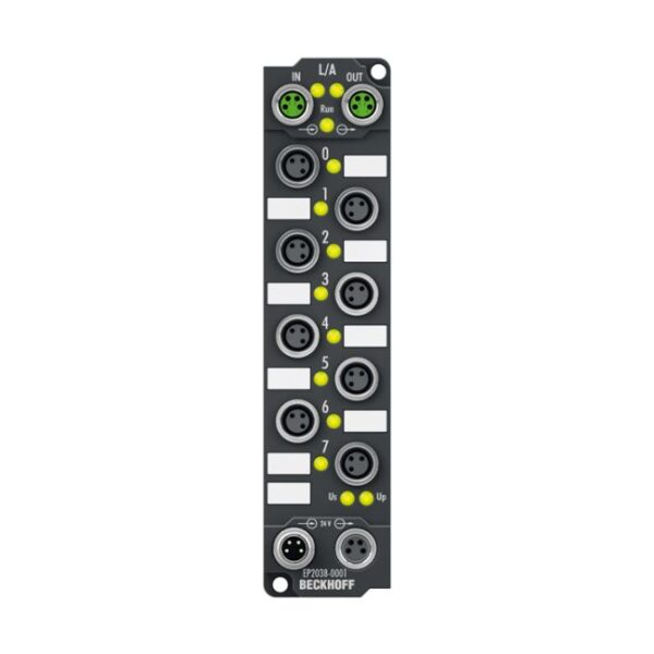EtherCAT Box 8 kênh digital output 24VDC Beckhoff EP2038-0001