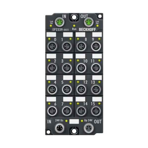EtherCAT Box 16 kênh digital combi 24VDC Beckhoff EP2339-0021
