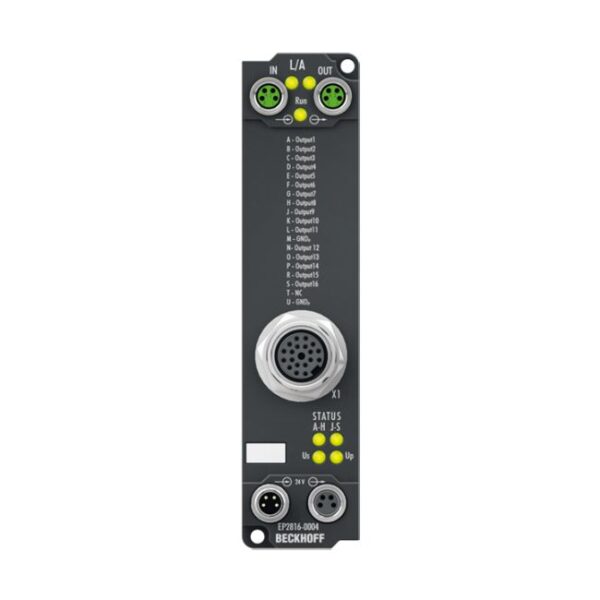 EtherCAT Box 16 kênh digital output 24VDC Beckhoff EP2816-0004