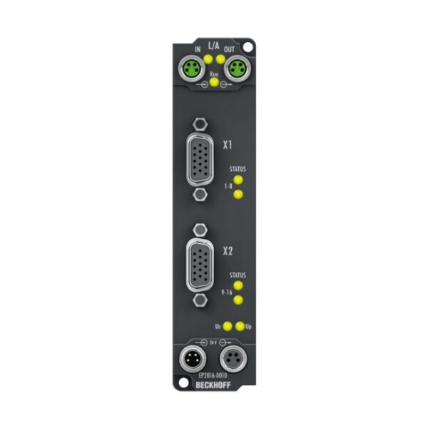 EtherCAT Box 16 kênh digital output 24VDC Beckhoff EP2816-0010