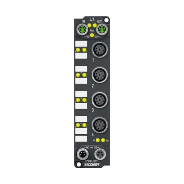 EtherCAT Box 4 kênh analog input 16 Bit Beckhoff EP3184-1002