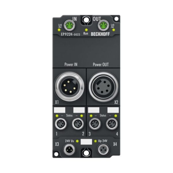 EtherCAT Box phân phối điện 4/4 kênh Beckhoff EP9224-0023