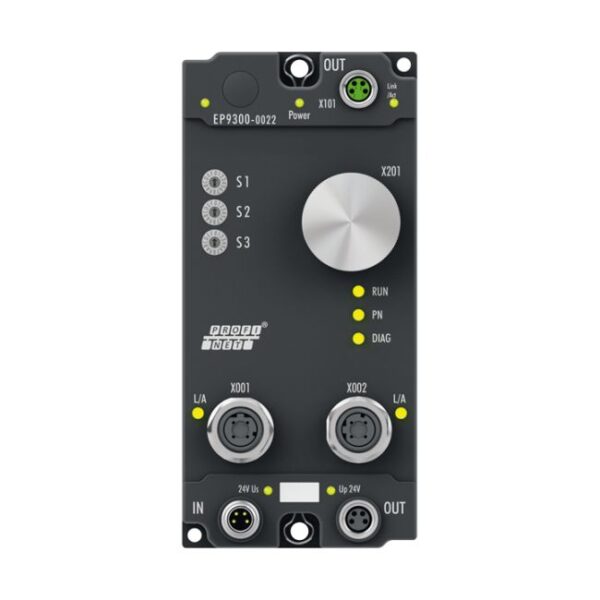 EtherCAT Box PROFINET RT 2 x M12 Beckhoff EP9300-0022
