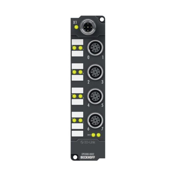 IO-Link box 8 kênh digital input 24VDC Beckhoff EPI1008-0002