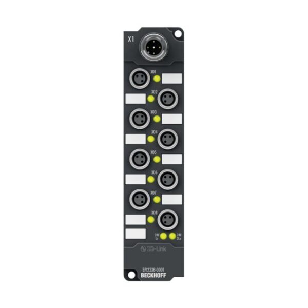 IO-Link box 8 kênh digital input 24VDC Beckhoff EPI2338-0001