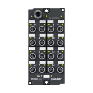 IO-Link box 16 kênh digital input 24VDC Beckhoff EPI2339-0021