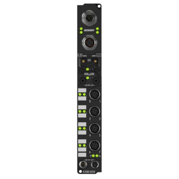 Coupler Box digital 4 input / 4 output 24VDC Beckhoff IL2302-B318