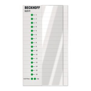 Module tín hiệu 16 kênh digital input Beckhoff KL8519