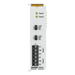 Module 2 kênh relay output 230VAC 6A Beckhoff KM2642