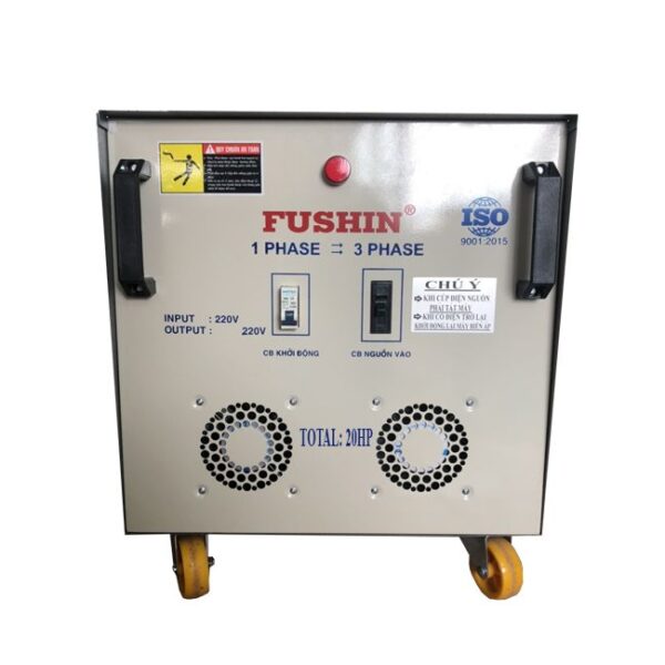Biến áp 1 Pha 220V ra 3 Pha 220V 20HP