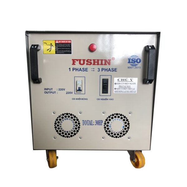 Biến áp 1 Pha 220V ra 3 Pha 220V 30HP
