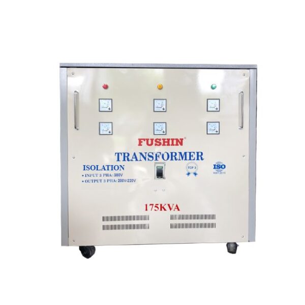 Biến áp cách ly 3 Pha 380V ra 220V 175KVA (Dây Nhôm)