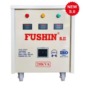 Biến áp cách ly 3 Pha 380V ra 220V 20KVA (Dây Đồng)