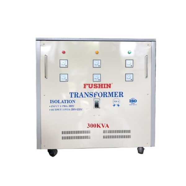 Biến áp cách ly 3 Pha 380V ra 220V 300KVA (Dây Nhôm)