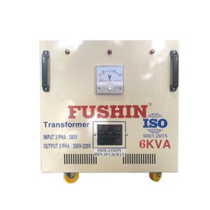 Biến áp cách ly 3 Pha 380V ra 220V 6KVA (Dây Nhôm)
