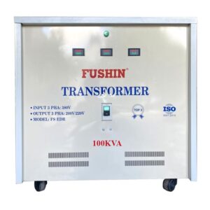 Biến áp tự ngẫu 3 Pha 380V ra 220V 100KVA (Dây Nhôm)