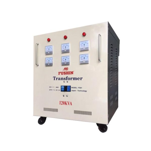 Biến áp tự ngẫu 3 Pha 380V ra 220V 120KVA (Dây Nhôm)