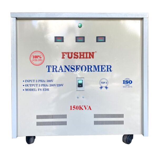 Biến áp tự ngẫu 3 Pha 380V ra 220V 150KVA (Dây Đồng)