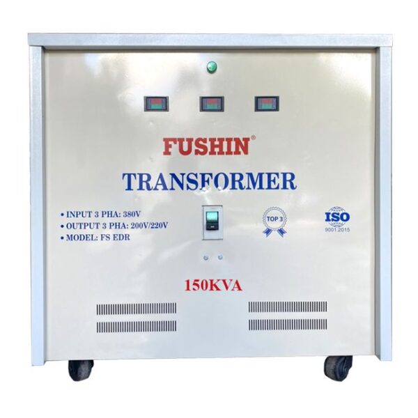Biến áp tự ngẫu 3 Pha 380V ra 220V 150KVA (Dây Nhôm)