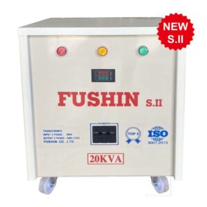 Biến áp tự ngẫu 3 Pha 380V ra 220V 20KVA (Dây Nhôm)