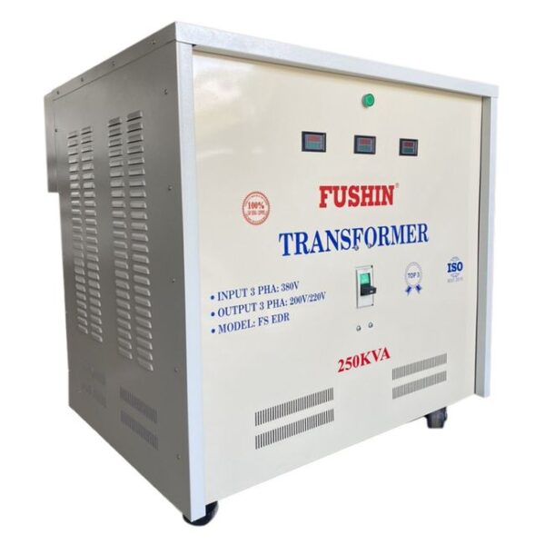 Biến áp tự ngẫu 3 Pha 380V ra 220V 250KVA (Dây Đồng)