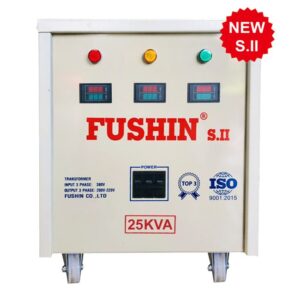 Biến áp tự ngẫu 3 Pha 380V ra 220V 25KVA (Dây Nhôm)