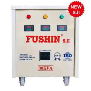 Biến áp tự ngẫu 3 Pha 380V ra 220V 30KVA (Dây Đồng)