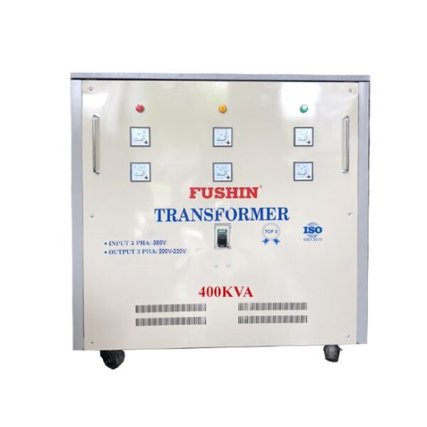 Biến áp tự ngẫu 3 Pha 380V ra 220V 400KVA (Dây Đồng)