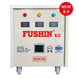 Biến áp tự ngẫu 3 Pha 380V ra 220V 40KVA (Dây Đồng)