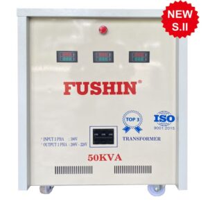 Biến áp tự ngẫu 3 Pha 380V ra 220V 50KVA (Dây Đồng)