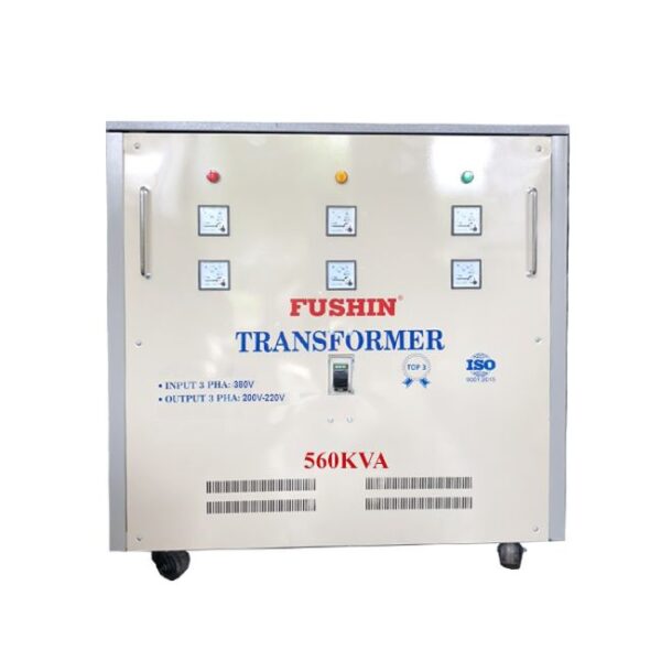Biến áp tự ngẫu 3 Pha 380V ra 220V 560KVA (Dây Đồng)