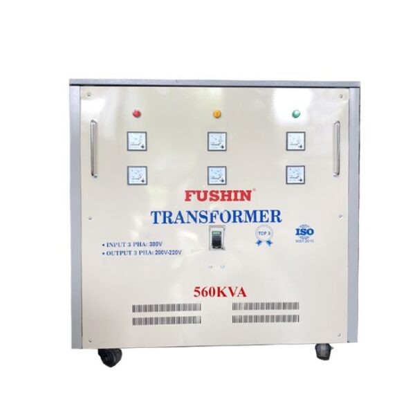Biến áp tự ngẫu 3 Pha 380V ra 220V 560KVA (Dây Nhôm)