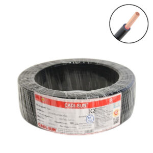 Dây điện 1 lõi Cadisun VCSF-1×0.5mm2–300V, 500V (Đen)