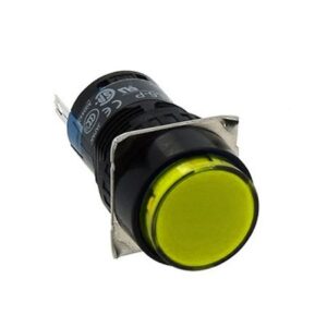 Đèn báo IDEC AL6M-P4Y 24V 16mm (Màu vàng)