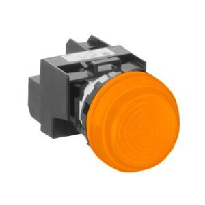 Đèn báo IDEC YW1P-2EQM3A 220V 22mm (hổ phách)