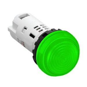 Đèn báo IDEC YW1P-2UQM3G 220V 22mm (xanh lá cây)