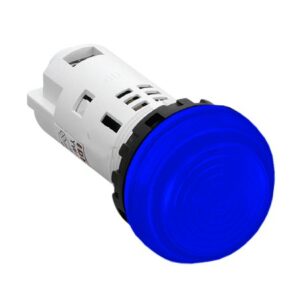 Đèn báo IDEC YW1P-2UQM3S 220V 22mm (xanh da trời)