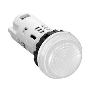 Đèn báo IDEC YW1P-2UQM3PW 220V 22mm (trắng)