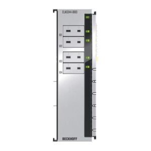 ELM3344-0003 | EtherCAT Terminal, 4-channel analog input, temperature, thermocouple, 24 bit, high-precision, 1 ksps, Mini-TC universal