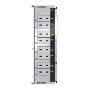 ELM3348-0003 | EtherCAT Terminal, 8-channel analog input, temperature, thermocouple, 24 bit, high-precision, 1 ksps, Mini-TC universal