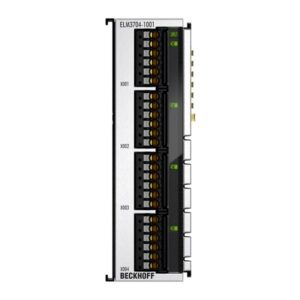 ELM3704-1001 | EtherCAT Terminal, 4-channel analog input, multi-function, 24 bit, 10 ksps, TC compensation
