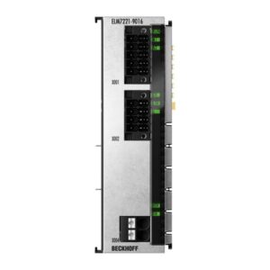 ELM7221-9016 | EtherCAT Terminal, 1-channel motion interface, servo motor, 48 V DC, 8 A, OCT, STO, TwinSAFE Logic